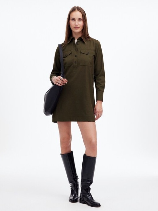 Madewell Dresses & Skirts - Madewell Button-Up Mini Shirtdress - Size S